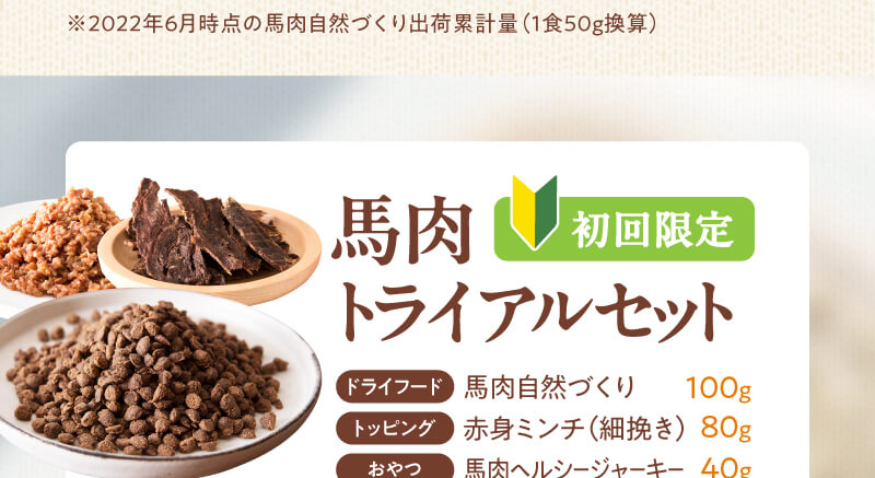 馬肉トライアルセット